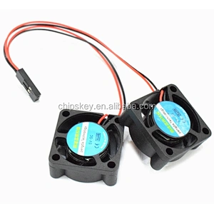 Dual Fan Heatsink with Double Cooling Fans Reduce up to 20 Degrees For Raspberry Pi 3 / 2 / NESPi Case