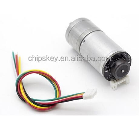JGA25-371 DC Motor With Encoder DC12V 1:34RPM