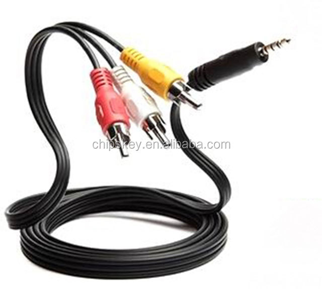 1M Raspberry PI 2 B B+ 3pcs AV Cable