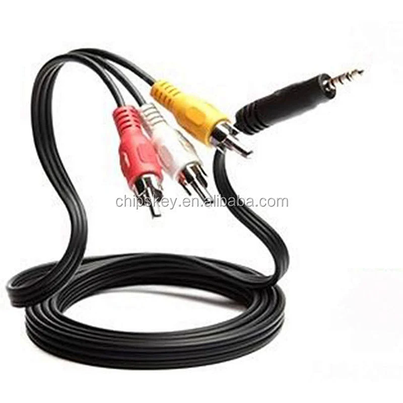 1M Raspberry PI 2 B B+ 3pcs AV Cable