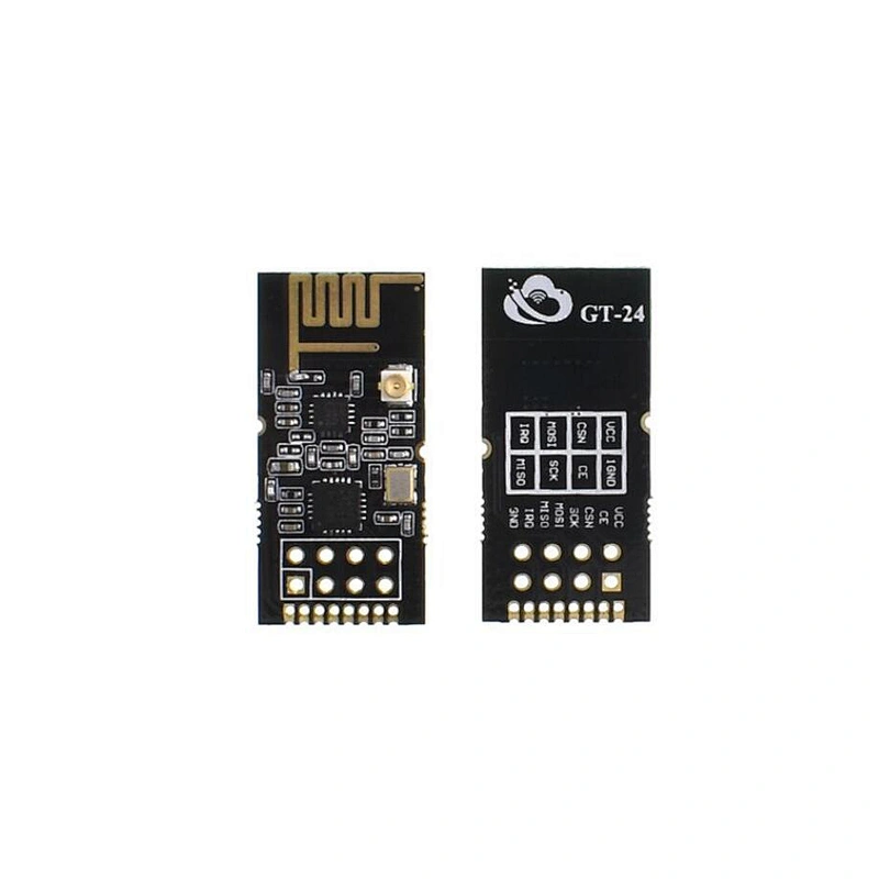 GT-24 SMD 2.4G NRF24L01+PA+LNA 1100M Wireless Transceiver Communication Modules