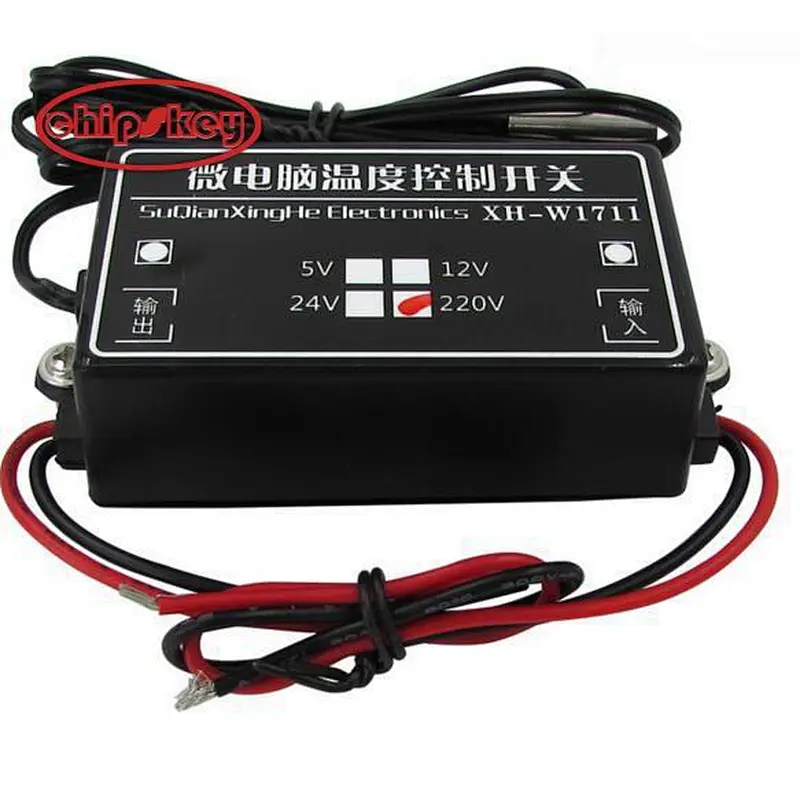 XH-W1711 Temperature control switch Adjustable instruction type High precision thermostat 5V12V24V220V