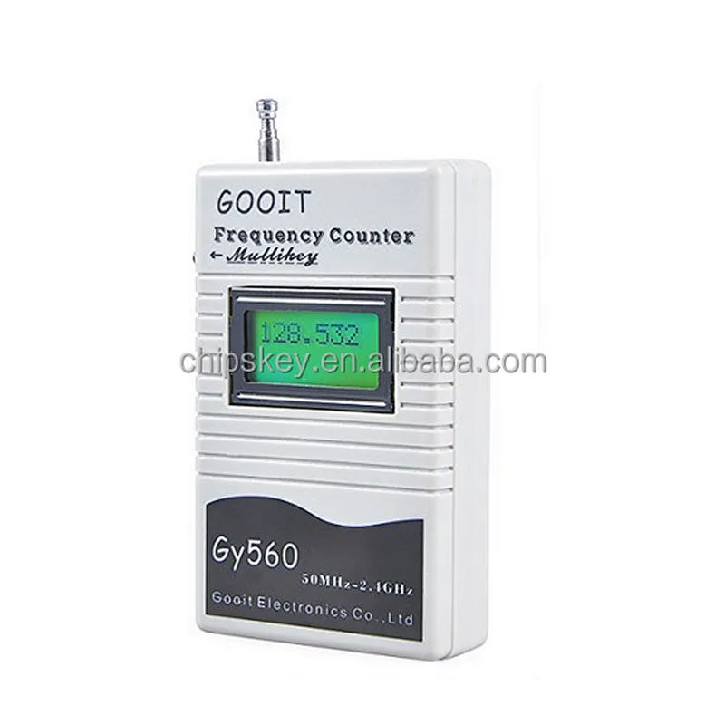 GY560 50MHz-2.4GHz Digital LCD Frequency Counter for Two-Way Radio