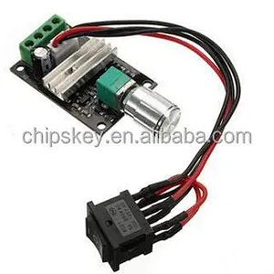 PWM DC motor speed control switch 6V12V24V 3A switch with forward and reverse function Motor Regulator