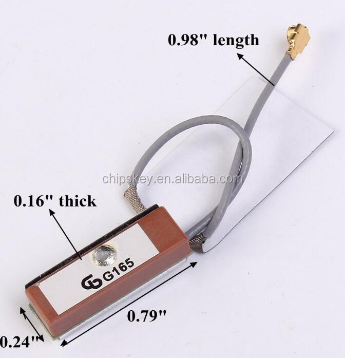Active ceramic antenna GPS active antenna With IPEX Interface 20*6*4 G165