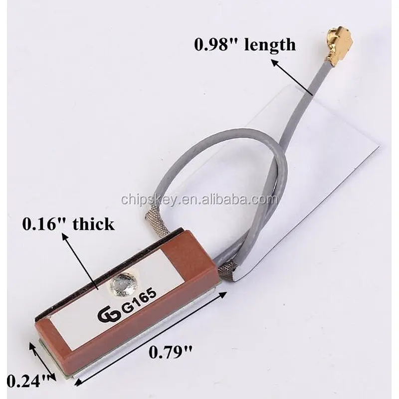 Active ceramic antenna GPS active antenna With IPEX Interface 20*6*4 G165