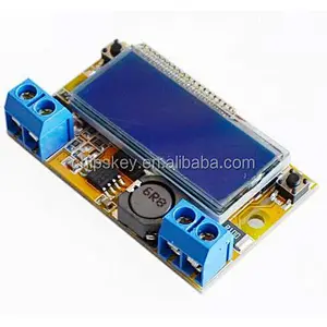 Adjustable DC DC Buck Converter Voltage Regulator Step Down Power Supply Ammeter Voltmeter Volt Amp DC5-23V to 0-16.5V 5V 20V