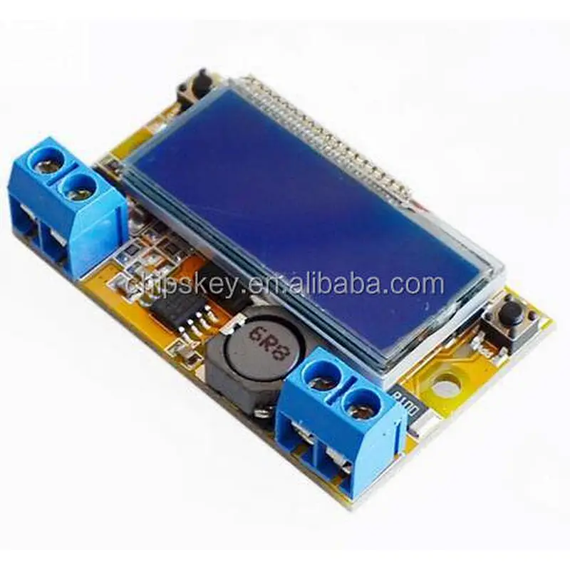 Adjustable DC DC Buck Converter Voltage Regulator Step Down Power Supply Ammeter Voltmeter Volt Amp DC5-23V to 0-16.5V 5V 20V