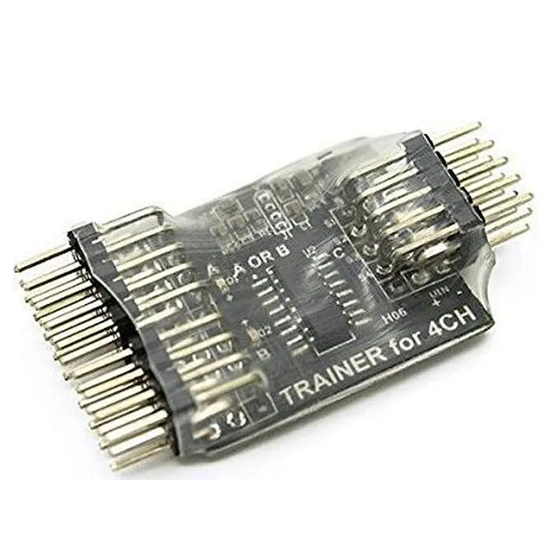 4 Channel Trainer Dual RX Controller for Coach and Student Module Compatible Futaba WFLY by sky