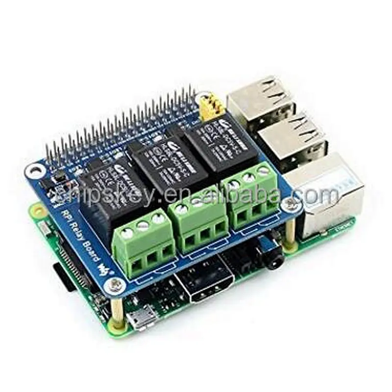 RPi Relay Board 3 Channels 5V