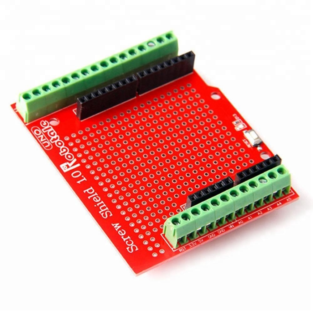 Proto Screw Shield Assembled Prototype Terminal Expansion Board for Arduinos