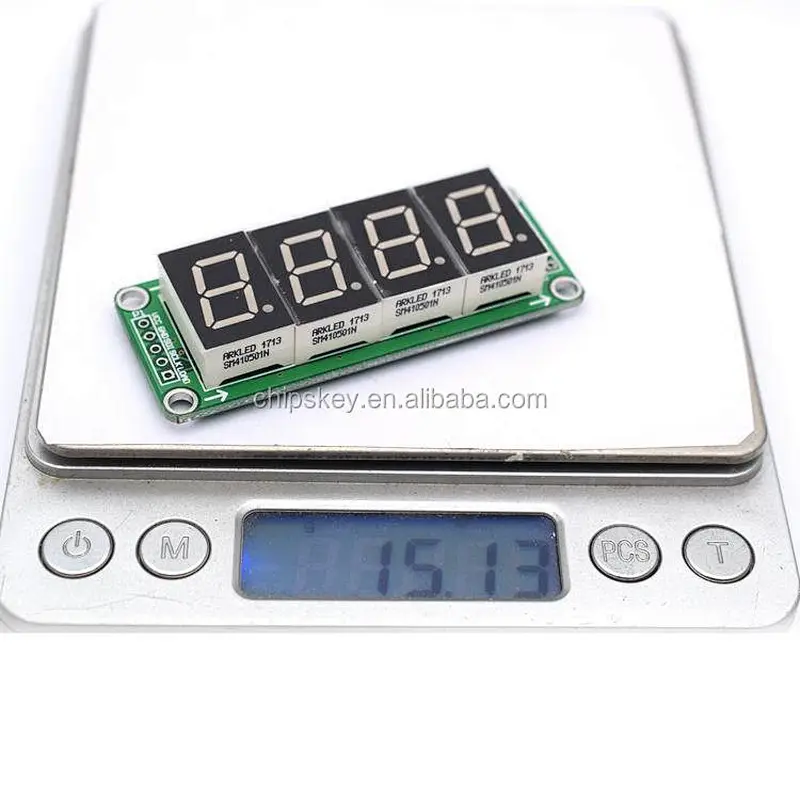 0.5inch 4 Digital Tube segment 74HC595