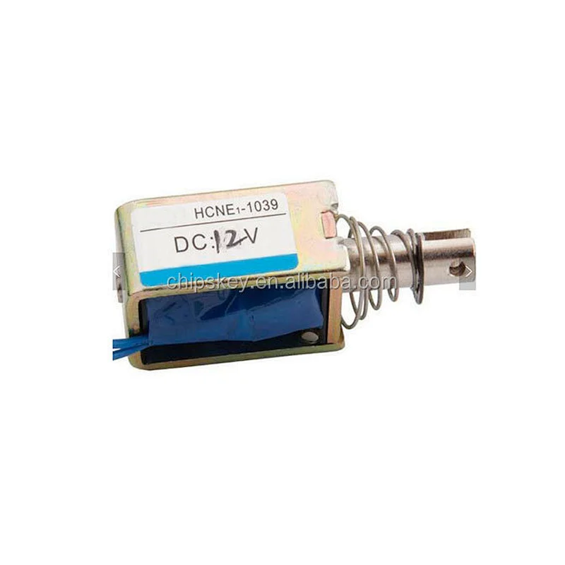 DC 12V 2A Pull Type Linear Solenoid Electromagnet 10mm 20N