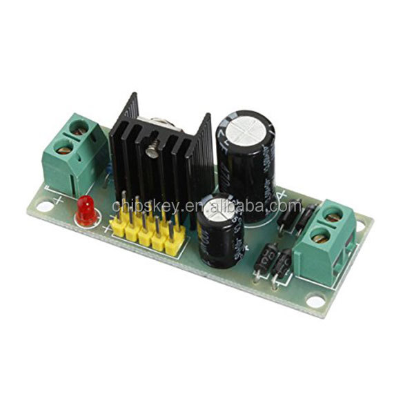 L7805 LM7805 three-terminal voltage regulator module, 5V regulated power supply module, 5V voltage regulator module