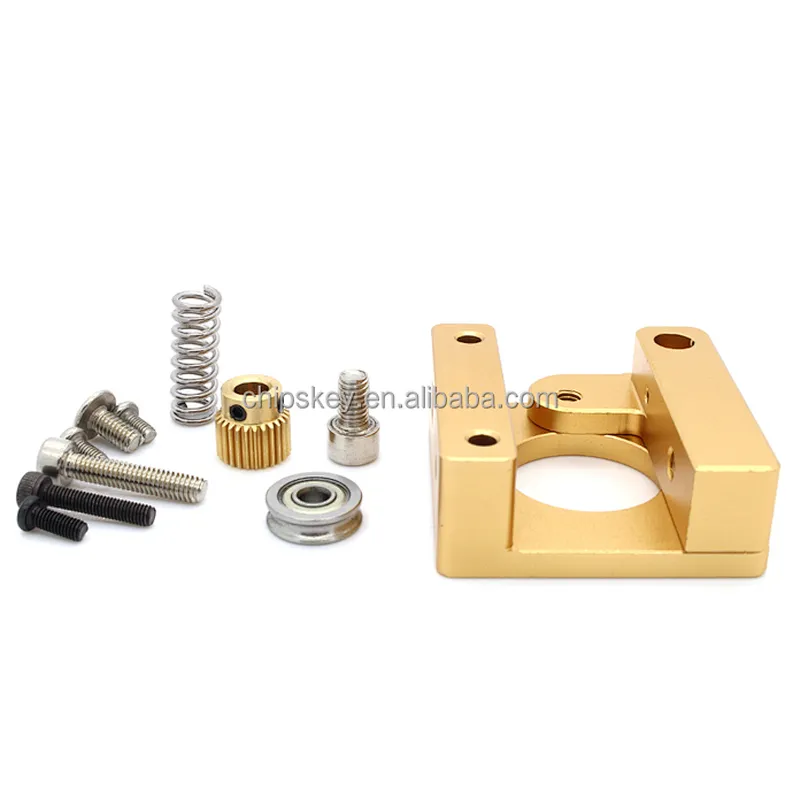 MK8 extruded aluminum block