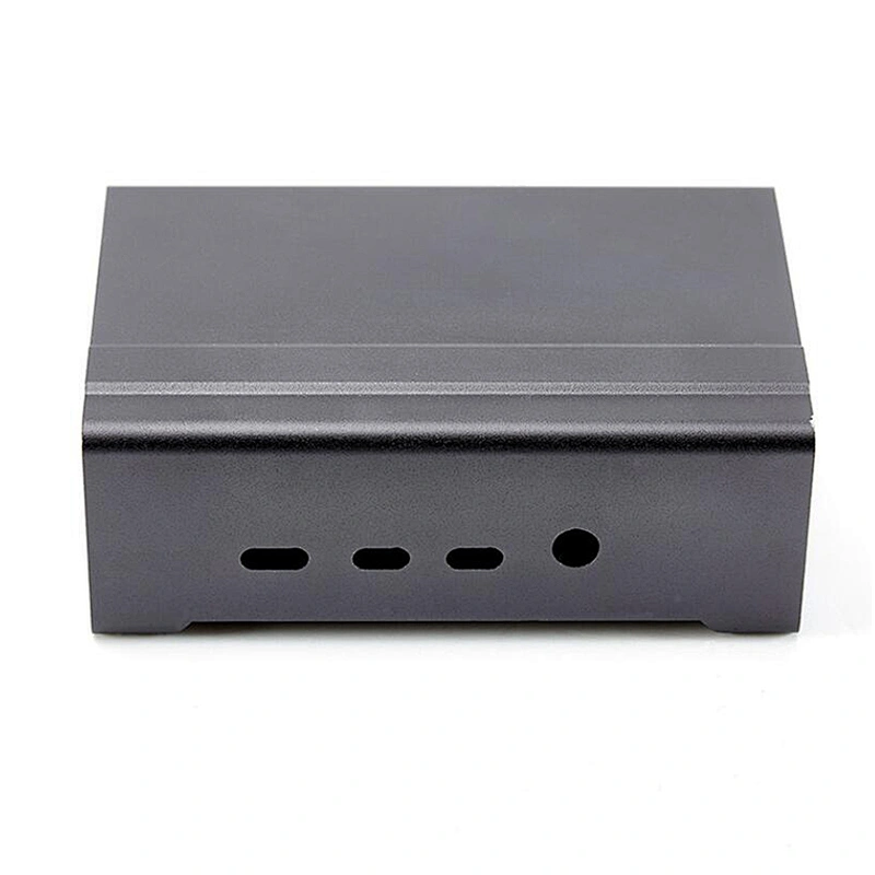 Grey R PI 4 Aluminum Case with Fan