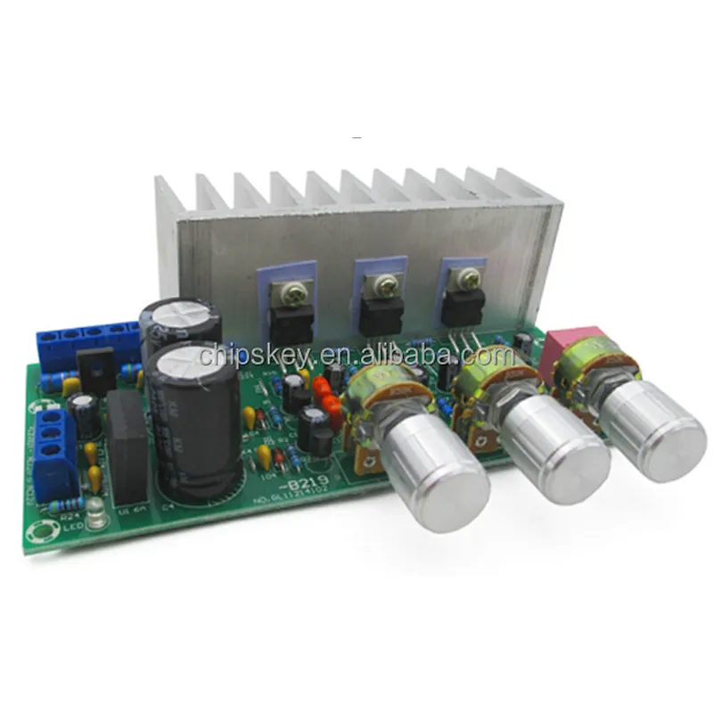 TDA2050 + TDA2030 2.1 Three-Channel Subwoofer Amplifier Board Finished Board 60W