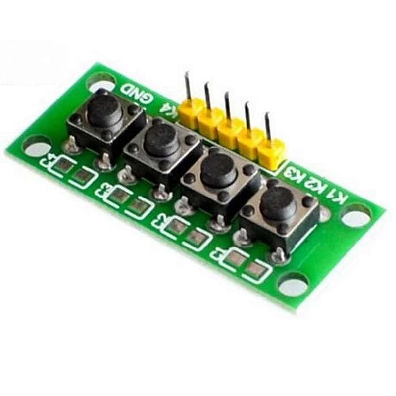 Independent button module 4-bit independent button  module