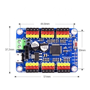 24 Channels Servo Controller USB serial development board TTL Wireless radio development board