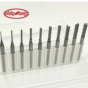 PCB Bits Carbide Engraving Milling Cutter for CNC Rotary Burrs(0.8,1.0,1.2,1.4,1.6,1.8,2.0,2.4,2.5,3.0mm)