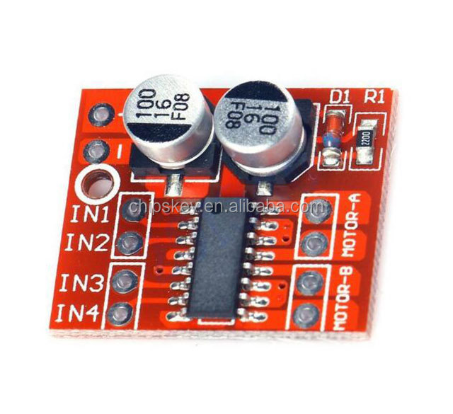 Dual Channel L298N DC Motor Driver Board PWM Speed Dual H-Bridge Stepper Module