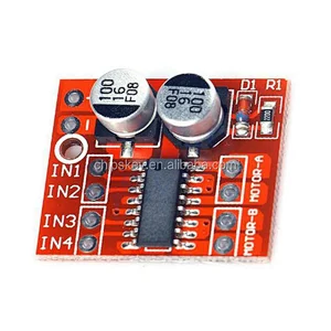 Dual Channel L298N DC Motor Driver Board PWM Speed Dual H-Bridge Stepper Module