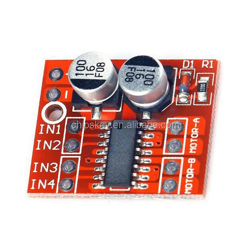 Dual Channel L298N DC Motor Driver Board PWM Speed Dual H-Bridge Stepper Module