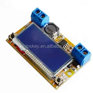Adjustable DC DC Buck Converter Voltage Regulator Step Down Power Supply Ammeter Voltmeter Volt Amp DC5-23V to 0-16.5V 5V 20V