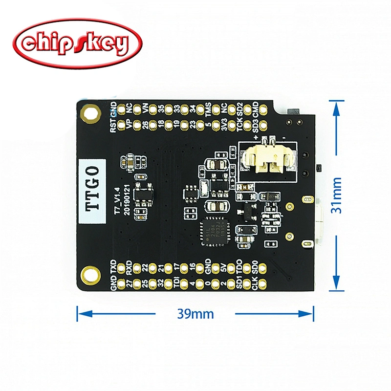 TTGO Mini32 Expansion Board/ ESP32-WROVER-B PSRAM Wi-Fi Wireless Module