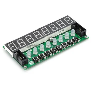 TM1638 8X Green Light Digital Tube + 8X Key + 8X Double Color LED Module