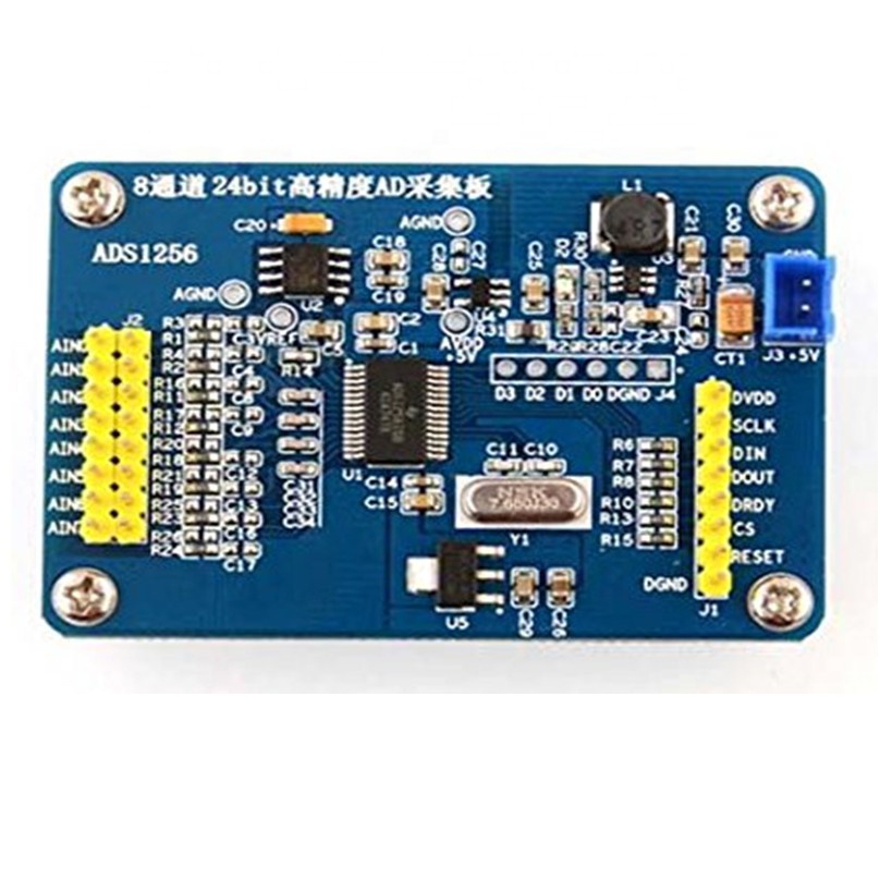 ADS1256 High-precision ADC Module Conversion 24-bit 8-channel