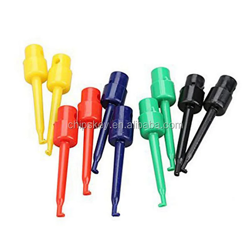 Mini IC Test Hook Probe Spring Clip for PCB SMD IC