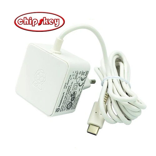 Raspberry PI 5V 3A Type C Power Adapter/EU Plug