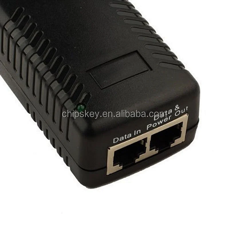 PoE Power Injector Input 100V~240V DC 1A Output 12V AC/0.4A