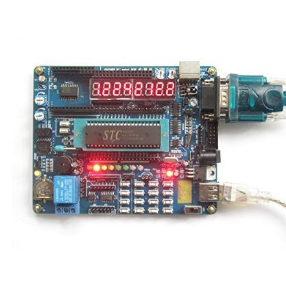 51 MCU development board, 51 learning board development board, automatic ISP download