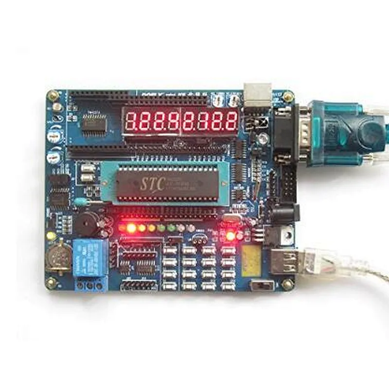 51 MCU development board, 51 learning board development board, automatic ISP download