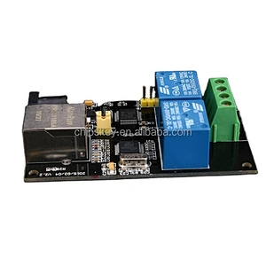 2-way relay network relay remote control smart home Ethernet IP relay normally open contact