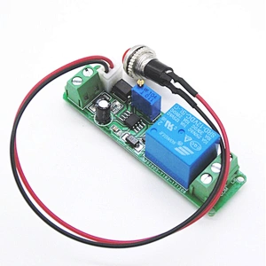 External button trigger on Delayed off time adjustable Relay switch module 5v/12V