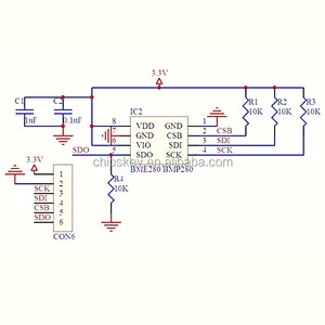 GY-BMP280 BMP280 Atmospheric Barometric Pressure Sensor Module
