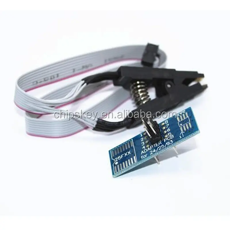 SOIC8 SOP8 narrow / wide bod IC Clip BIOS flash clip suitable 24,932,526 etc