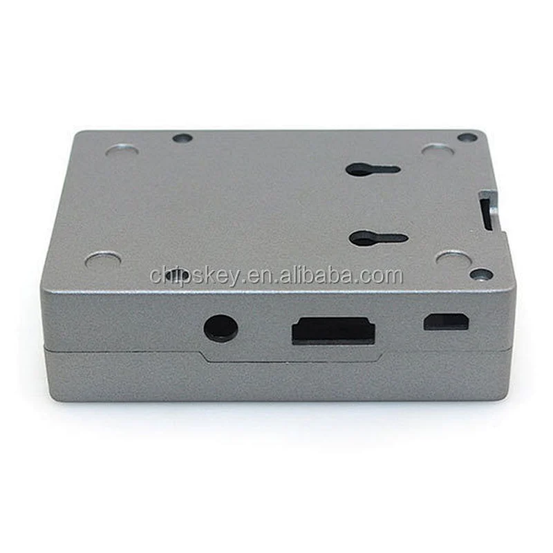 Aluminum  Raspberry Pi 3 Case Enclosure Box Grey