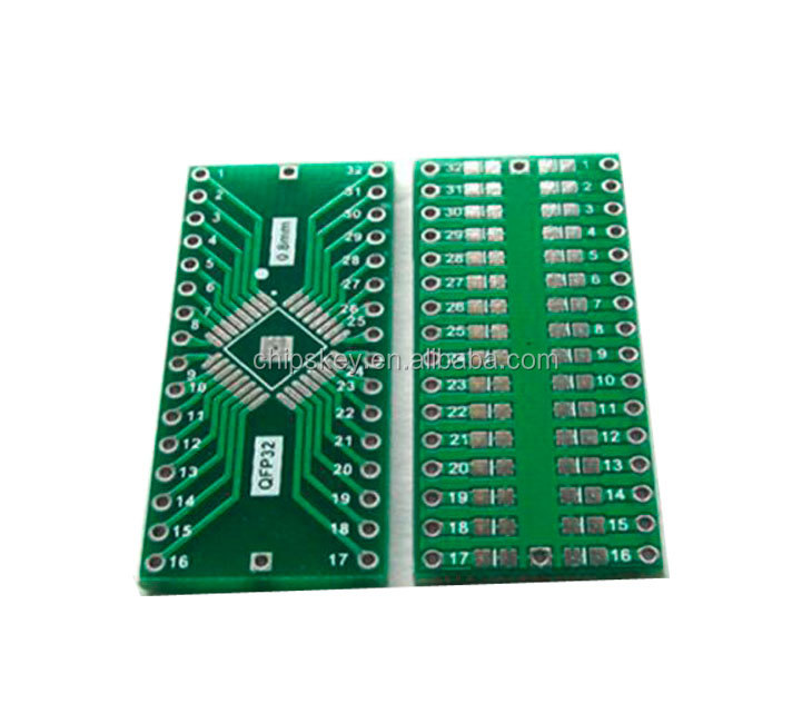QFP32 to DIP32 Adapter 0.8mm pitch