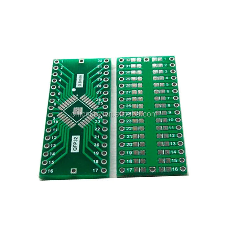QFP32 to DIP32 Adapter 0.8mm pitch