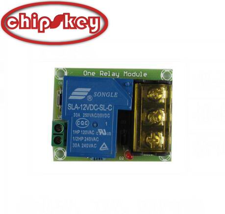 XH-M175 relay module normally open normally closed 30A high current relay output 12V 24V 5V power supply