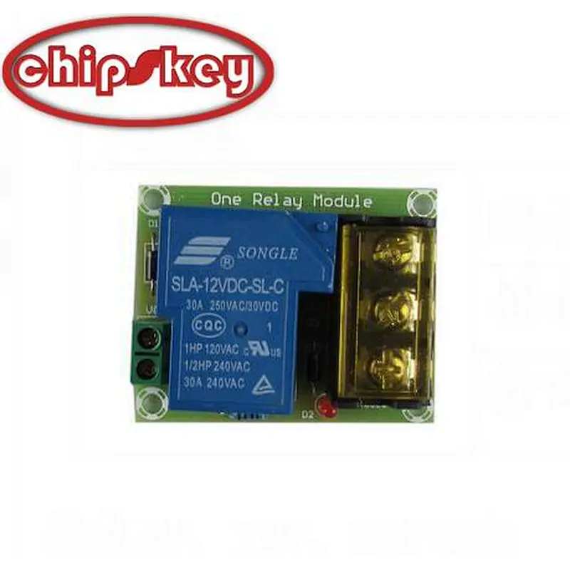 XH-M175 relay module normally open normally closed 30A high current relay output 12V 24V 5V power supply