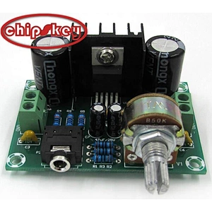 XH-M551 Single Channel Amplifier Board TDA2030A Audio Power Amplifier Board 18W Amplifiers Board DC/AC12V