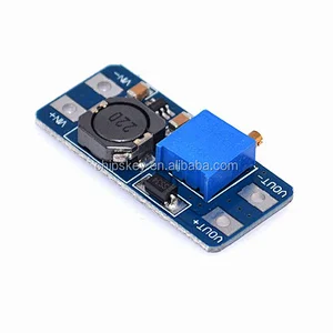 2A DC-DC boost up module Power adjustable regulator 2577 wide voltage input 2/24V liters 5/9/12/28V