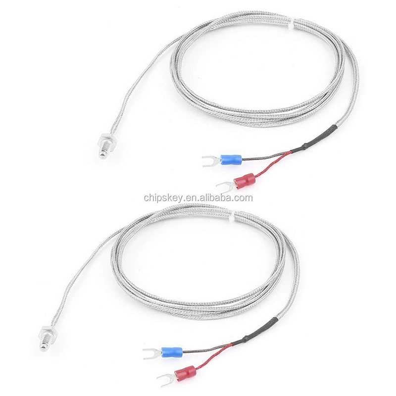 M6 Screw Temperature Sensor Thermocouple K type with 2m cable