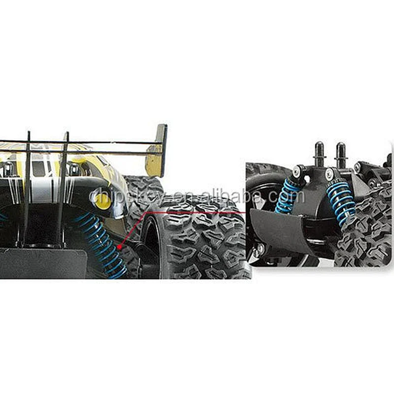 Yellow 25KM/H 38CM Long 2.4G Remote Control Car Four-wheel Drive Sport Utility Vehicle Climbing Car