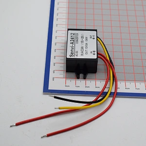 Waterproof DC Power Converter 24V Step Down to 12V 3A 36W Power Supply Module